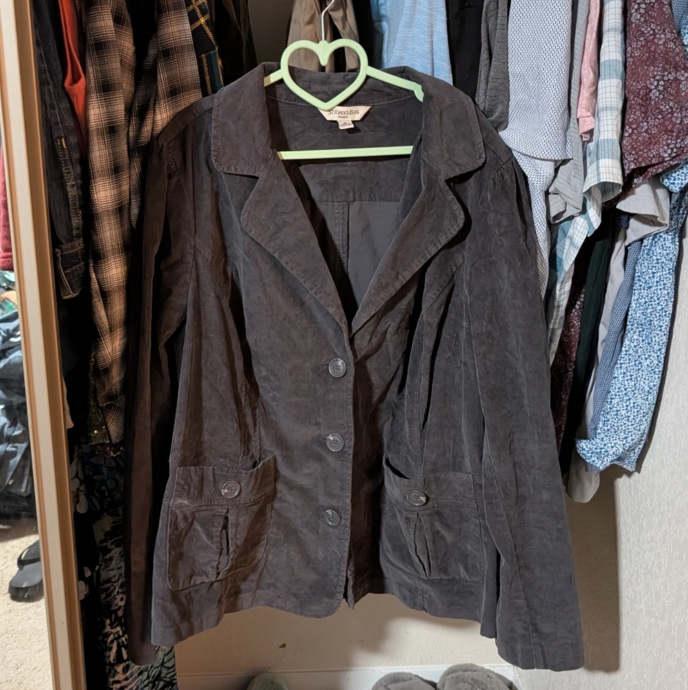 Velvet jacket St Johns Bay